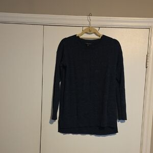 Banana Republic Dark Blue Crew Neck Sweater
